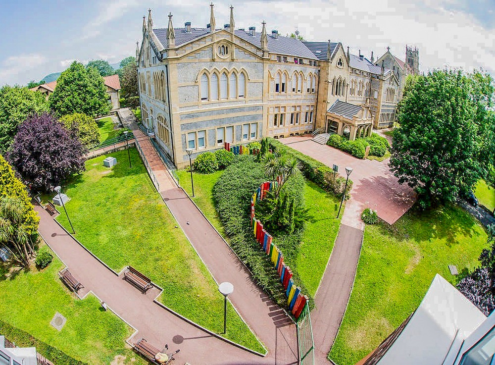imagen panorámica de la residencia
